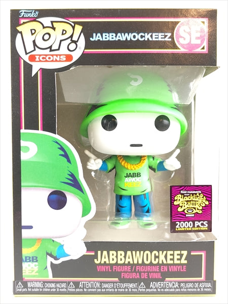 ジャバウォッキーズ　ブラックライト 2022年BLACKLIGHT BATTLE 2,000体限定 [JABBAWOCKEEZ] FUNKO(ファンコ) POP! ICONS SE