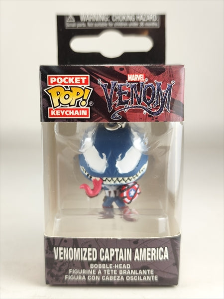 キャプテン・アメリカ　ヴェノム [VENOM] FUNKO(ファンコ) POP! POCKET KEYCHAIN