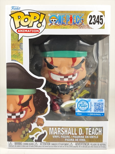 【取寄品・依頼者以外購入不可】マーシャル・D・ティーチ [ONE PIECE(ワンピース)] FUNKO(ファンコ) POP! ANIMATION 2345