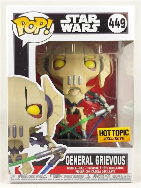 グリーヴァス将軍 HOT TOPIC限定 [STARWARS(スターウォーズ)] FUNKO(ファンコ) POP! 449