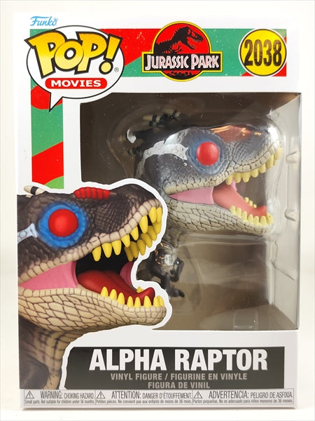【箱傷】 ラプトル・アルファ [ジュラシックパーク] FUNKO(ファンコ) POP! MOVIES 2038