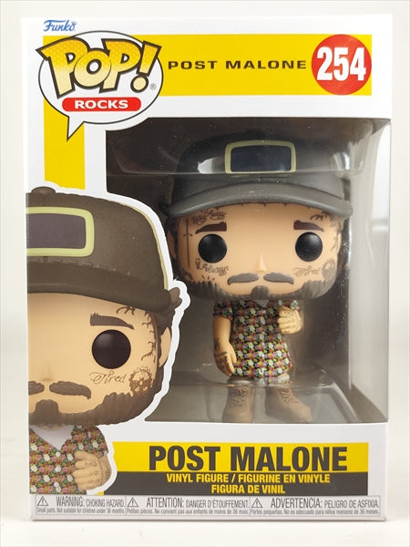 ポスト・マローン [POST MALONE] FUNKO(ファンコ) POP! ROCKS 254