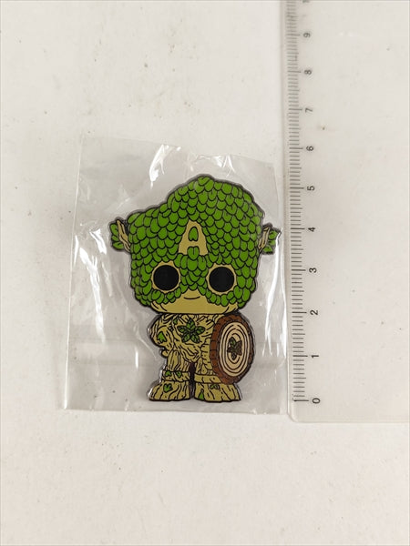 グルート as キャプテン・アメリカ　ピンバッジ [MARVEL] FUNKO(ファンコ) PIN
