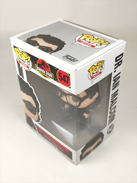【箱傷】 イアン・マルコム 誤植(L抜け) [ジュラシックパーク] FUNKO(ファンコ) POP! MOVIES 547