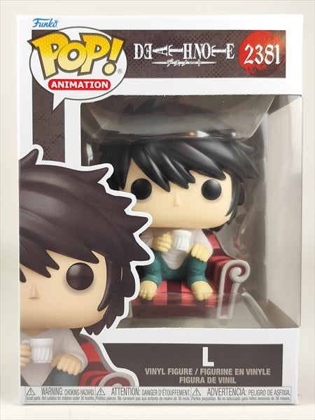 Ｌ [デスノート(DEATH NOTE)] FUNKO(ファンコ) POP! ANIMATION 2381