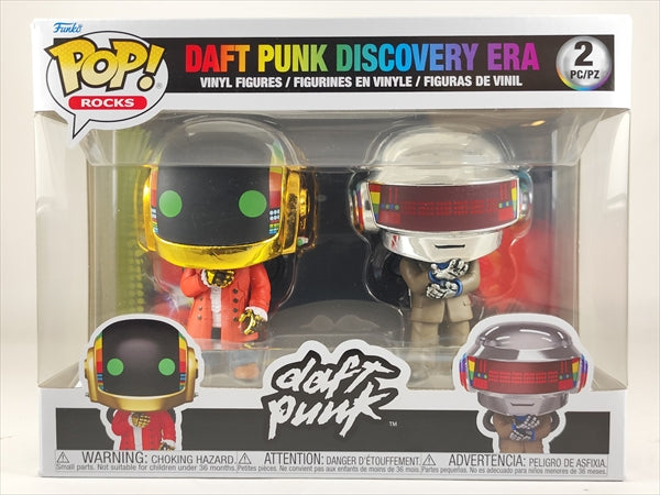 【取寄品・依頼者以外購入不可】ダフト・パンク　ディスカバリー [DAFT PUNK] FUNKO(ファンコ) POP! ROCKS 2PACK