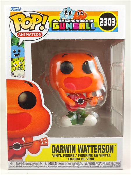 【箱傷】 ダーウィン・ワタソン [おかしなガムボール] FUNKO(ファンコ) POP! ANIMATION 2303