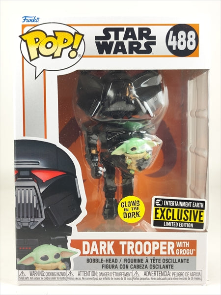 ダーク・トルーパー withグローグー 蓄光版 ENTERTAINMENT EARTH限定 [STARWARS(スターウォーズ)] FUNKO(ファンコ) POP! 488