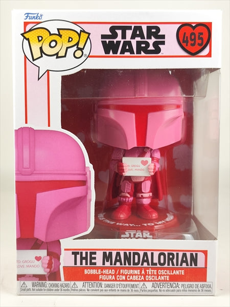【箱傷】 マンダロリアン　バレンタイン [スターウォーズ(STAR WARS)] FUNKO(ファンコ) POP! 495