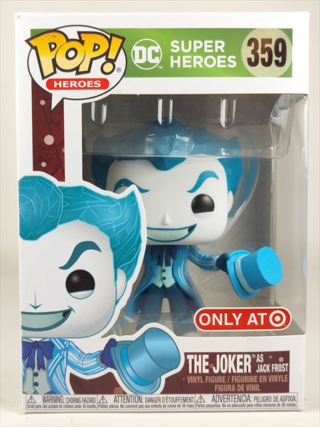 【箱傷】 ジョーカー as ジャック・フロスト Target限定 [DC SUPER HEROES] FUNKO(ファンコ) POP! HEROES 359