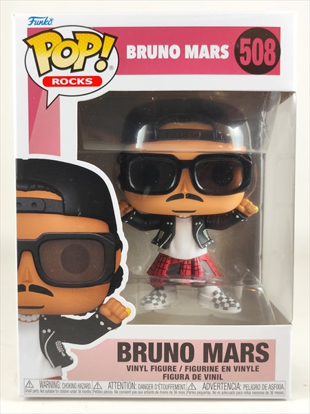 【取寄品・依頼者以外購入不可】ブルーノ・マーズ [BRUNO MARS] FUNKO(ファンコ) POP! ROCKS 508