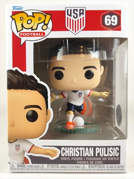 【取寄品・依頼者以外購入不可】クリスチャン・プリシッチ [USA] FUNKO(ファンコ) POP! FOOTBALL 69
