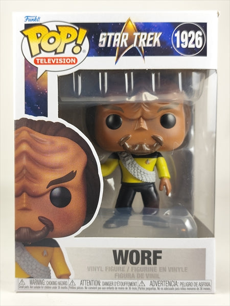 【箱傷】 ウォーフ [新スタートレック(STAR TREK THE NEXT GENERATION)] FUNKO(ファンコ) POP! TELEVISION 1926