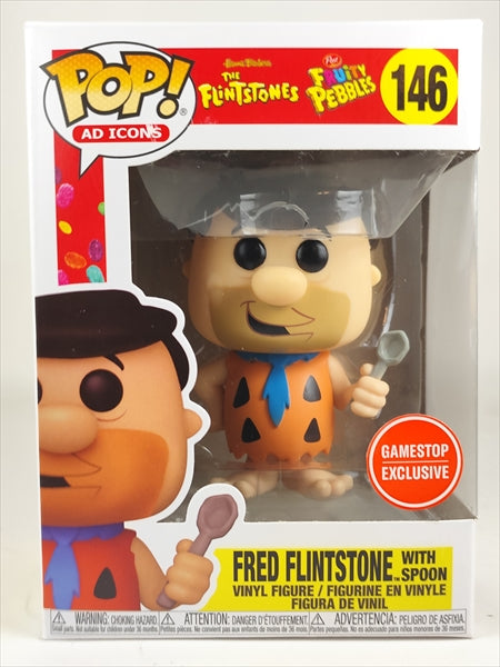 【箱傷】 フレッド・フリントストーン [原子家族フリントストーン×ココアペブルス] FUNKO(ファンコ) POP! AD ICONS 146
