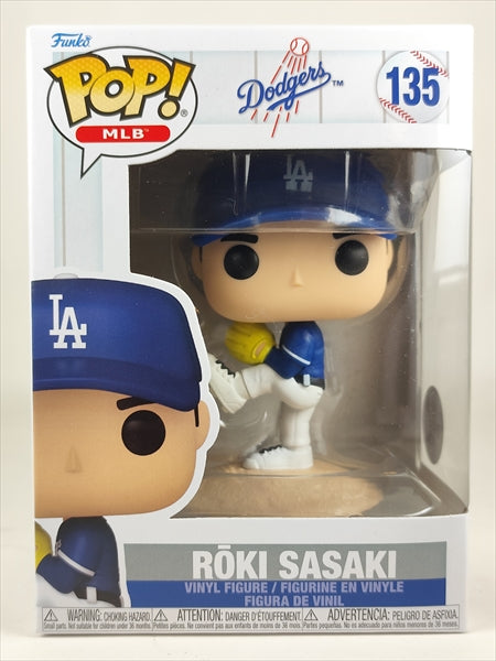 佐々木朗希 [ロサンゼルス・ドジャース] FUNKO(ファンコ) POP! MLB 135