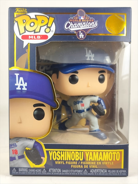 【取寄品・依頼者以外購入不可】山本由伸 [2025年ワールドシリーズMVP] FUNKO(ファンコ) POP! MLB