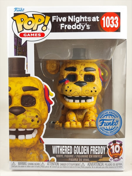 【箱傷】 ウィザード・ゴールデン・フレディ [ファイブ・ナイツ・アット・フレディーズ(Five Nights at Freddy's)] FUNKO(ファンコ) POP! GAMES 1033