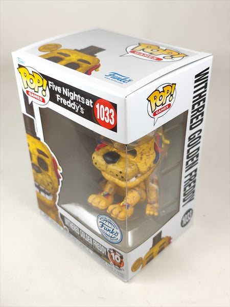 【箱傷】 ウィザード・ゴールデン・フレディ [ファイブ・ナイツ・アット・フレディーズ(Five Nights at Freddy's)] FUNKO(ファンコ) POP! GAMES 1033