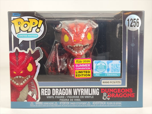 【箱傷】 レッド・ドラゴン 2026年SUMMER CONVENTION 8,000体限定 [ダンジョンズ＆ドラゴンズ] FUNKO(ファンコ) POP! LIMITED EDITION 1256