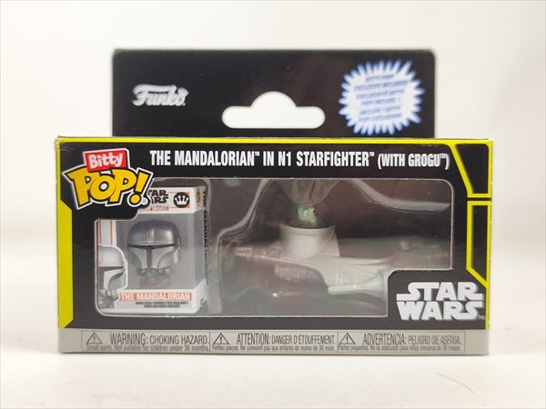 マンダロリアン in N1スターファイター withグローグー [スター・ウォーズ(STAR WARS)] FUNKO(ファンコ) Bitty POP!