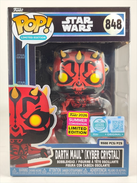 ダース・モール 2026年SUMMER CONVENTION 9,500体限定 [スター・ウォーズ(STAR WARS)] FUNKO(ファンコ) POP! LIMITED EDITION 848