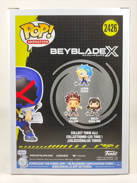 【取寄品・依頼者以外購入不可】黒須エクス CHASE [ベイブレードエックス(BEYBLADE X)] FUNKO(ファンコ) POP! ANIMATION 2426