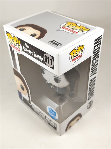 【箱傷】 ウェンズデー・アダムス 白黒 FUNKOショップ限定 [アダムスファミリー] FUNKO(ファンコ) POP! TELEVISION 811