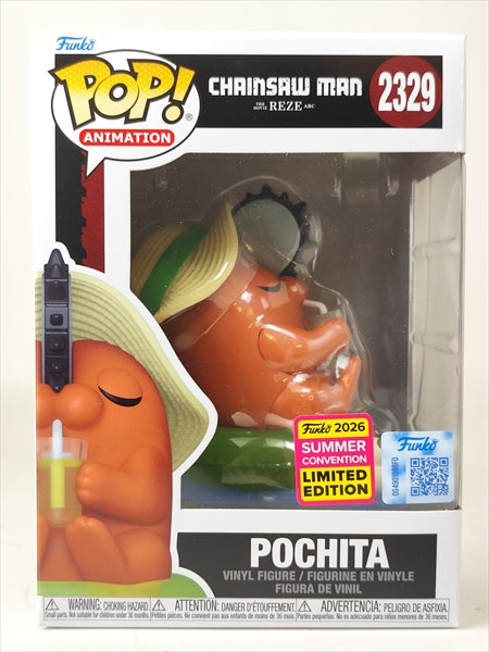 ポチタ 2026年SUMMER CONVENTION限定 [チェンソーマン レゼ篇(CHAINSAW MAN THE MOVIE REZE ARC)] FUNKO(ファンコ) POP! ANIMATION 2329