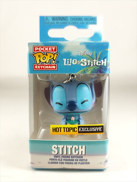 スティッチ HOT TOPIC限定 [リロ＆スティッチ] FUNKO(ファンコ) POP! POCKET KEYCHAIN