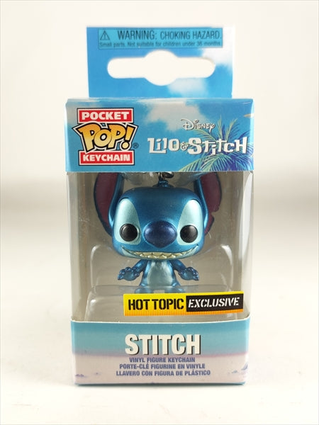 スティッチ　メタリック [リロ＆スティッチ] FUNKO(ファンコ) POP! POCKET KEYCHAIN