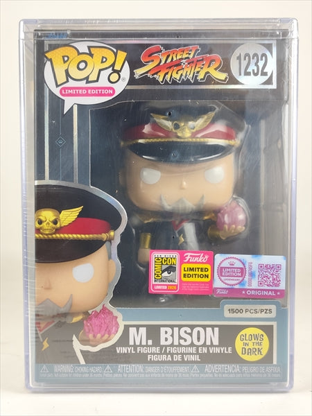 【取寄品・依頼者以外購入不可】マイク・バイソン 蓄光版 2026年SDCC 1,500体限定 [ストリートファイター] FUNKO(ファンコ) POP! LIMITED EDITIION 1232