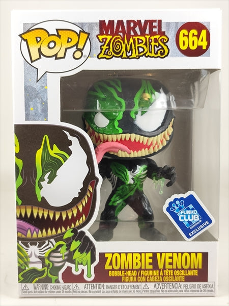 ゾンビ　ヴェノム GAMESTOP FUNKO CLUB限定 [MARVEL ZOMBIES] FUNKO(ファンコ) POP! 664