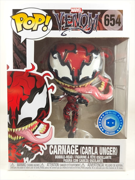 【箱傷】 カーネイジ　カーラアンガー POP IN A BOX限定 [VENOM] FUNKO(ファンコ) POP! 654