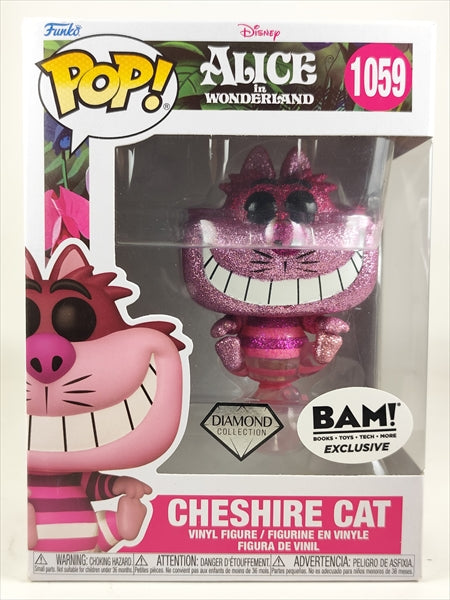 チェシャ猫 BAM!限定 ダイヤモンドグリッター版 [不思議の国のアリス(Alice in Wonderland)] FUNKO(ファンコ) POP! 1059
