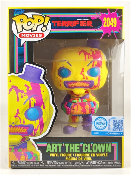 アート・ザ・クラウン　ブラックライト [テリファー(TERRIFIER)] FUNKO(ファンコ) POP! MOVIES 2049