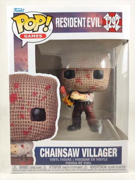 チェーンソー男 [バイオハザード(RESIDENT EVIL)] FUNKO(ファンコ) POP! GAMES 1292