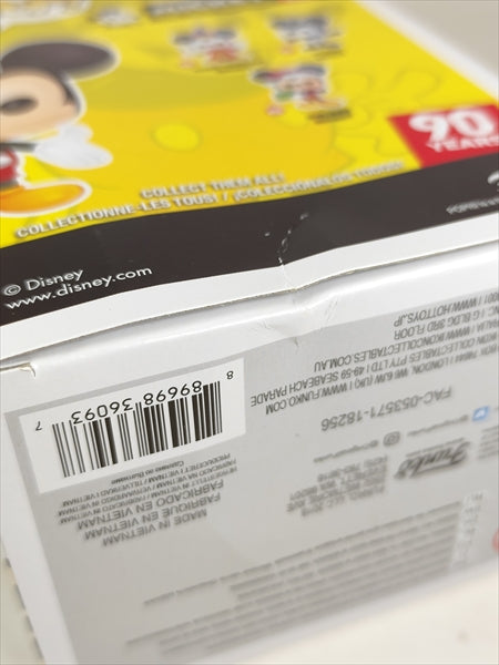 【箱傷】 ミッキー90th オレンジ＆ブルー FUNKOショップ限定 [Disney(ディズニー)] FUNKO(ファンコ) POP! 01