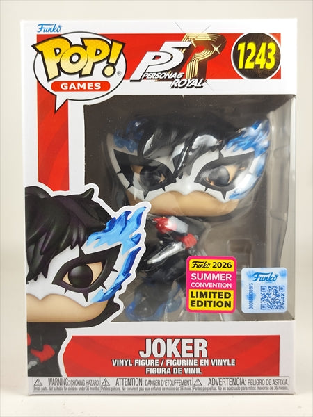 ジョーカー 2026年SUMMER CONVENTION限定 [ペルソナ５ ザ・ロイヤル] FUNKO(ファンコ) POP! GAMES 1243