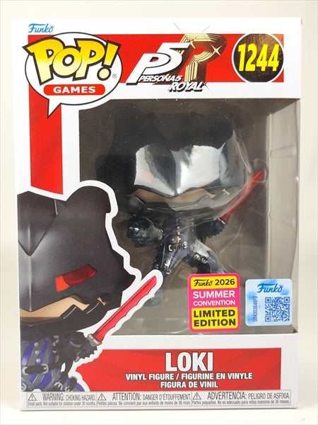 ロキ 2026年SUMMER CONVENTION限定 [ペルソナ５ ザ・ロイヤル] FUNKO(ファンコ) POP! GAMES 1244