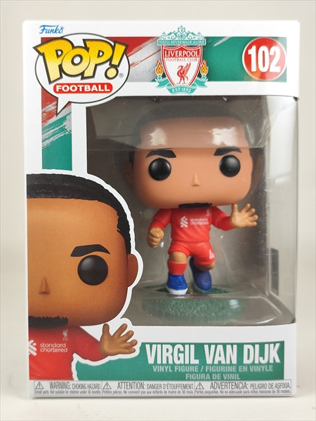 【箱傷】 フィルジル・ファン・ダイク [リヴァプールFC] FUNKO(ファンコ) POP! FOOTBALL 102