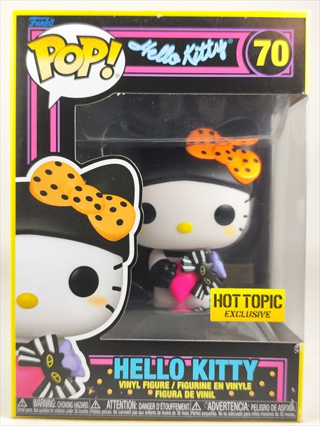 ハローキティ HOT TOPIC限定 ブラックライト [HELLO KITTY] FUNKO(ファンコ) POP! 70