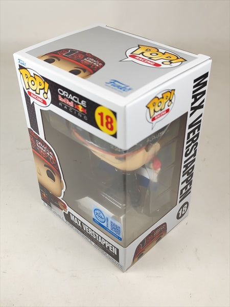 【箱傷】 マックス・フェルスタッペン [オラクル・レッドブル・レーシング] FUNKO(ファンコ) POP! RACING 18