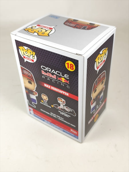 【箱傷】 マックス・フェルスタッペン [オラクル・レッドブル・レーシング] FUNKO(ファンコ) POP! RACING 18