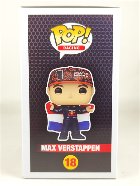 【箱傷】 マックス・フェルスタッペン [オラクル・レッドブル・レーシング] FUNKO(ファンコ) POP! RACING 18