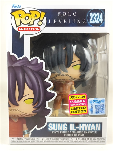 ソン・イルファン 2026年SUMMER CONVENTION限定 [俺だけレベルアップな件(SOLO LEVELING)] FUNKO(ファンコ) POP! ANIMATION 2324