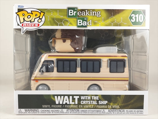 ウォルター・ホワイト with クリスタル・シップ ６インチ [Breaking Bad(ブレイキングバッド)] FUNKO(ファンコ) POP! RIDES 310