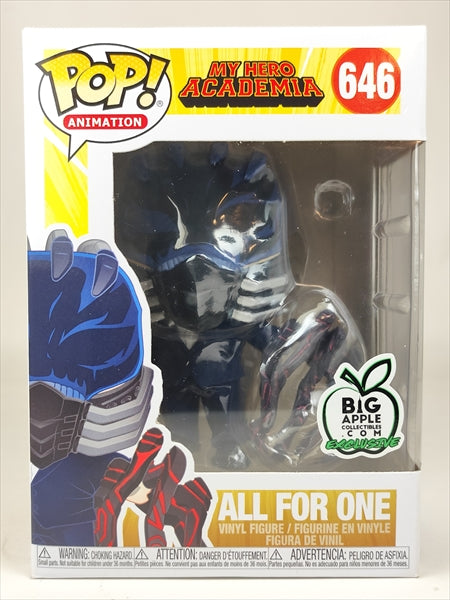 【箱傷】 オール・フォー・ワン  BIG APPLE COLLECTIBLES限定 [僕のヒーローアカデミア(MY HERO ACADEMIA)] FUNKO(ファンコ) POP! ANIMATION 646