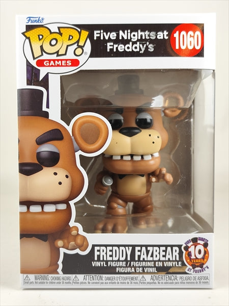 フレディ・ファズベアー [ファイブ・ナイツ・アット・フレディーズ(Five Nights at Freddy's)] FUNKO(ファンコ) POP! GAMES 1060
