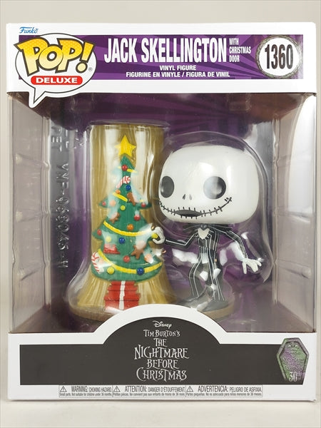 【箱傷】 ジャック・スケリントン with クリスマスドール ６インチ [ナイトメアー・ビフォア・クリスマス] FUNKO(ファンコ) POP! 1360