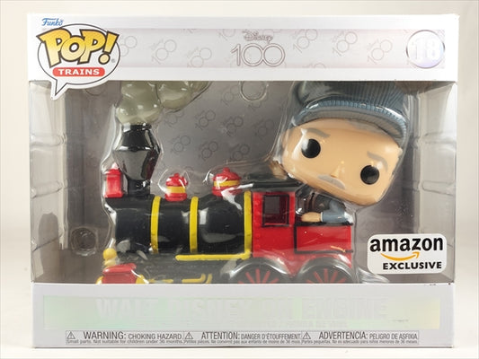 ウォルト・ディズニー amazon限定 [ディズニー100th] FUNKO(ファンコ) POP! TRAINS 18